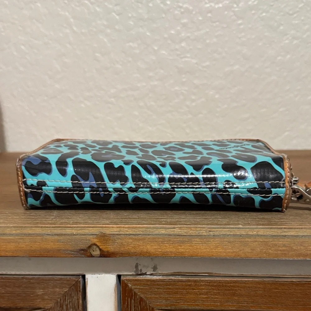 Consuela Leopard Print Wristlet Wallet - Picture 3 of 7